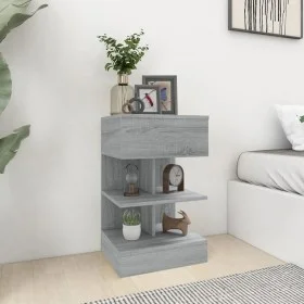 Bedside tables 2 pcs gray Sonoma wood 40x35x65 cm by vidaXL, Nightstands - Ref: Foro24-816044, Price: 89,49 €, Discount: %