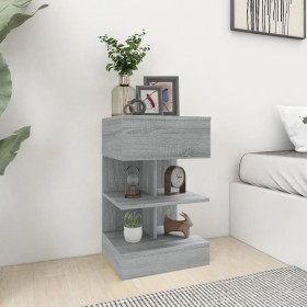 Nachttische 2 Stück graues Sonoma-Holz 40x35x65 cm von vidaXL, Nachttische - Ref: Foro24-816044, Preis: 91,08 €, Rabatt: %