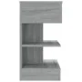 Bedside tables 2 pcs gray Sonoma wood 40x35x65 cm by vidaXL, Nightstands - Ref: Foro24-816044, Price: 89,69 €, Discount: %