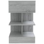 Nachttische 2 Stück graues Sonoma-Holz 40x35x65 cm von vidaXL, Nachttische - Ref: Foro24-816044, Preis: 91,08 €, Rabatt: %
