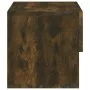 Mesita de noche de pared 2 unidades color roble ahumado de vidaXL, Mesitas de noche - Ref: Foro24-816947, Precio: 63,69 €, De...