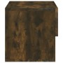 Wand-Nachttisch 2 Einheiten, Farbe geräucherte Eiche von vidaXL, Nachttische - Ref: Foro24-816947, Preis: 64,67 €, Rabatt: %