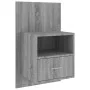 Sonoma Gray Wall Nightstand by vidaXL, Nightstands - Ref: Foro24-816966, Price: 38,70 €, Discount: %
