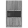 Sonoma Gray Wall Nightstand by vidaXL, Nightstands - Ref: Foro24-816966, Price: 38,70 €, Discount: %