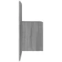 Sonoma Gray Wall Nightstand by vidaXL, Nightstands - Ref: Foro24-816966, Price: 38,70 €, Discount: %