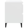 Nachttische 2 Stück weißes Sperrholz 40x35x50 cm von vidaXL, Nachttische - Ref: Foro24-805870, Preis: 106,46 €, Rabatt: %