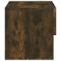 Nachttisch aus geräucherter Eiche von vidaXL, Nachttische - Ref: Foro24-816946, Preis: 38,37 €, Rabatt: %