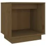 Mesitas de noche 2 uds madera de pino marrón miel 40x30x40 cm de vidaXL, Mesitas de noche - Ref: Foro24-813342, Precio: 36,91...