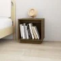 Mesitas de noche 2 uds madera de pino marrón miel 40x30x40 cm de vidaXL, Mesitas de noche - Ref: Foro24-813342, Precio: 36,91...