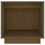 Mesitas de noche 2 uds madera de pino marrón miel 40x30x40 cm de vidaXL, Mesitas de noche - Ref: Foro24-813342, Precio: 36,91...