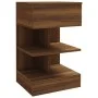Nachttische 2 Stück Eichenbraunsperrholz 40x35x65 cm von vidaXL, Nachttische - Ref: Foro24-816046, Preis: 82,61 €, Rabatt: %