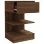 Nachttische 2 Stück Eichenbraunsperrholz 40x35x65 cm von vidaXL, Nachttische - Ref: Foro24-816046, Preis: 82,61 €, Rabatt: %