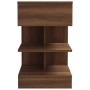 Nachttische 2 Stück Eichenbraunsperrholz 40x35x65 cm von vidaXL, Nachttische - Ref: Foro24-816046, Preis: 83,76 €, Rabatt: %