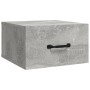 Betongrauer Wand-Nachttisch 35x35x20 cm von vidaXL, Nachttische - Ref: Foro24-812860, Preis: 27,77 €, Rabatt: %