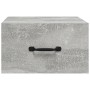 Betongrauer Wand-Nachttisch 35x35x20 cm von vidaXL, Nachttische - Ref: Foro24-812860, Preis: 27,77 €, Rabatt: %