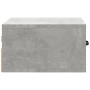 Betongrauer Wand-Nachttisch 35x35x20 cm von vidaXL, Nachttische - Ref: Foro24-812860, Preis: 27,77 €, Rabatt: %