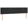 Cama box spring con colchón terciopelo negro 120x190 cm