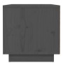 Mesita de noche madera maciza de pino gris 40x34x35 cm de vidaXL, Mesitas de noche - Ref: Foro24-818289, Precio: 36,91 €, Des...