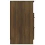 Brown oak plywood nightstand by vidaXL, Nightstands - Ref: Foro24-817043, Price: 57,81 €, Discount: %