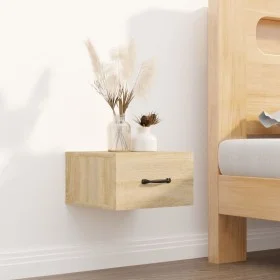 Sonoma oak wall bedside table 35x35x20 cm by vidaXL, Nightstands - Ref: Foro24-812858, Price: 31,25 €, Discount: %