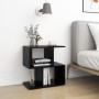 Mesita de noche madera contrachapada negro 50x30x51,5cm de vidaXL, Mesitas de noche - Ref: Foro24-806366, Precio: 29,90 €, De...