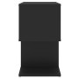 Mesita de noche madera contrachapada negro 50x30x51,5cm de vidaXL, Mesitas de noche - Ref: Foro24-806366, Precio: 29,90 €, De...