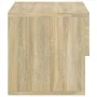 Mesita de noche de pared 2 unidades color roble Sonoma de vidaXL, Mesitas de noche - Ref: Foro24-810960, Precio: 47,87 €, Des...