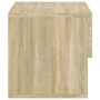 Wall bedside table 2 units Sonoma oak color by vidaXL, Nightstands - Ref: Foro24-810960, Price: 49,39 €, Discount: %