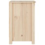 Mesitas de noche 2 uds madera maciza de pino 40x35x55 cm