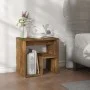 Smoked oak plywood nightstand 40x30x40 cm by vidaXL, Nightstands - Ref: Foro24-815177, Price: 28,88 €, Discount: %