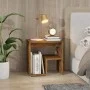 Smoked oak plywood nightstand 40x30x40 cm by vidaXL, Nightstands - Ref: Foro24-815177, Price: 28,88 €, Discount: %