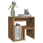 Nachttisch aus geräuchertem Eichensperrholz, 40 x 30 x 40 cm von vidaXL, Nachttische - Ref: Foro24-815177, Preis: 29,32 €, Ra...