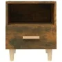 Mesita de noche color roble ahumado 40x35x47 cm de vidaXL, Mesitas de noche - Ref: Foro24-817297, Precio: 29,21 €, Descuento: %