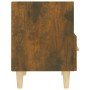 Nachttisch aus geräucherter Eiche, 40 x 35 x 47 cm von vidaXL, Nachttische - Ref: Foro24-817297, Preis: 32,78 €, Rabatt: %