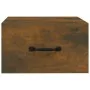 Wall-mounted bedside tables 2 units smoked oak 35x35x20 cm by vidaXL, Nightstands - Ref: Foro24-817580, Price: 54,10 €, Disco...