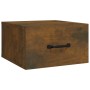 Wand-Nachttische 2 Stk. geräucherte Eiche 35x35x20 cm von vidaXL, Nachttische - Ref: Foro24-817580, Preis: 54,72 €, Rabatt: %