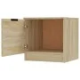Nightstands 2 units Sonoma oak color 40x39x40 cm by vidaXL, Nightstands - Ref: Foro24-811203, Price: 56,49 €, Discount: %