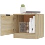 Mesitas de noche 2 unidades color roble Sonoma 40x39x40 cm de vidaXL, Mesitas de noche - Ref: Foro24-811203, Precio: 57,11 €,...
