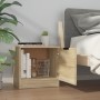 Nachttische 2 Einheiten Sonoma-Eiche Farbe 40x39x40 cm von vidaXL, Nachttische - Ref: Foro24-811203, Preis: 57,20 €, Rabatt: %