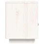 Solid white pine wood bedside table 40x34x45 cm by vidaXL, Nightstands - Ref: Foro24-818297, Price: 56,35 €, Discount: %