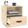 Nachttisch aus massivem Kiefernholz, 40 x 34 x 45 cm von vidaXL, Nachttische - Ref: Foro24-818295, Preis: 47,93 €, Rabatt: %
