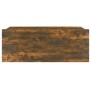 Schwebender Nachttisch aus geräuchertem Eichenholz, 40 x 30 x 15 cm von vidaXL, Nachttische - Ref: Foro24-815282, Preis: 22,4...