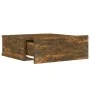 Mesita de noche flotante madera roble ahumado 40x30x15 cm de vidaXL, Mesitas de noche - Ref: Foro24-815282, Precio: 22,19 €, ...