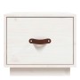 Nachttisch aus massivem Kiefernholz weiß 40x34x35 cm von vidaXL, Nachttische - Ref: Foro24-818287, Preis: 38,08 €, Rabatt: %