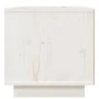 Mesita de noche madera maciza de pino blanco 40x34x35 cm de vidaXL, Mesitas de noche - Ref: Foro24-818287, Precio: 37,72 €, D...