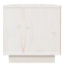 Nachttisch aus massivem Kiefernholz weiß 40x34x35 cm von vidaXL, Nachttische - Ref: Foro24-818287, Preis: 38,08 €, Rabatt: %