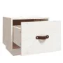 Nachttisch aus massivem Kiefernholz weiß 40x34x35 cm von vidaXL, Nachttische - Ref: Foro24-818287, Preis: 37,72 €, Rabatt: %