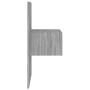 Mesita de noche de pared gris Sonoma de vidaXL, Mesitas de noche - Ref: Foro24-816954, Precio: 39,55 €, Descuento: %