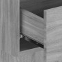 Mesita de noche de pared gris Sonoma de vidaXL, Mesitas de noche - Ref: Foro24-816954, Precio: 39,55 €, Descuento: %