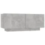 Bedside table made of gray concrete engineered wood, 100x35x40 cm. by vidaXL, Nightstands - Ref: Foro24-3082769, Price: 53,68...